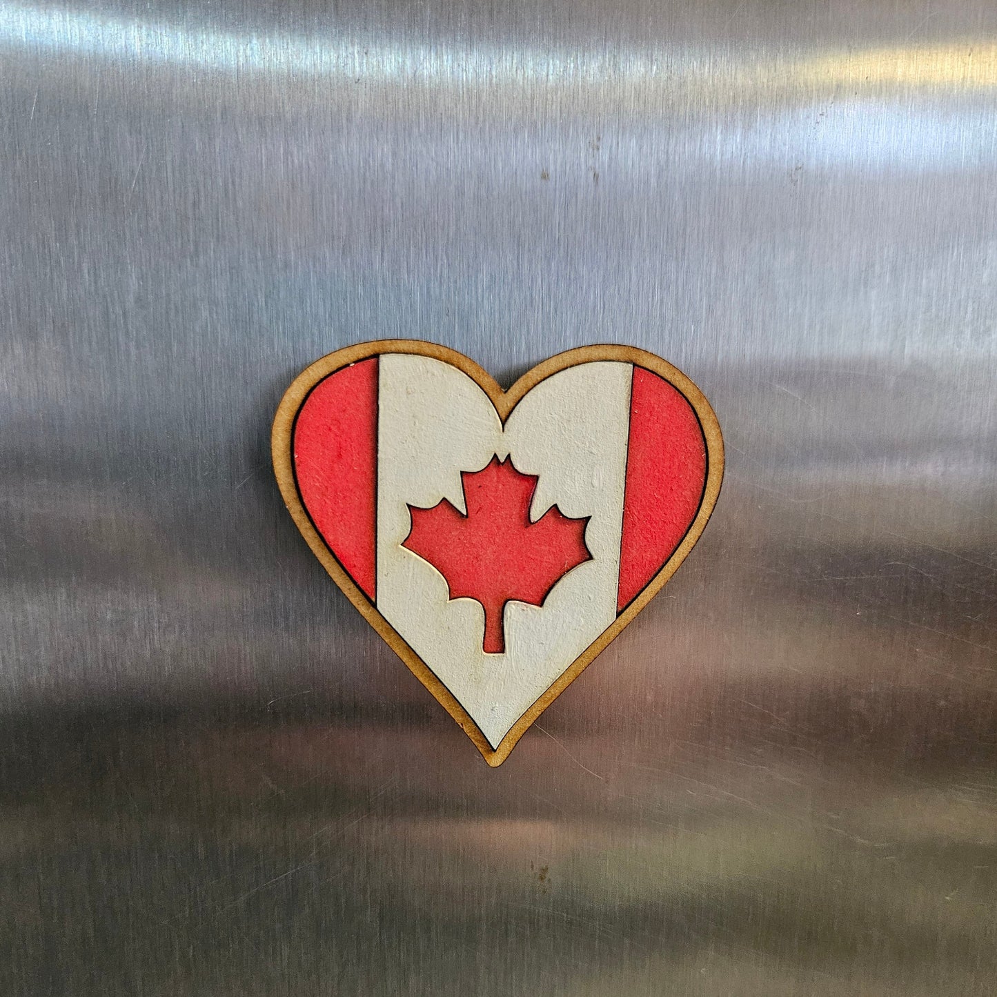Canada Heart Magnet