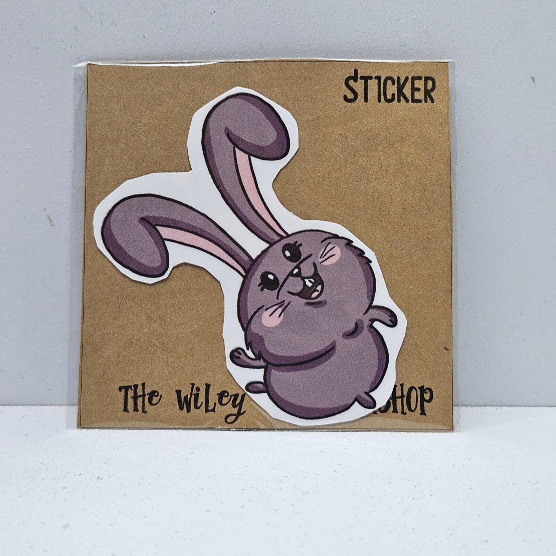 Happy Bunny Vinyl Sticker (V1)