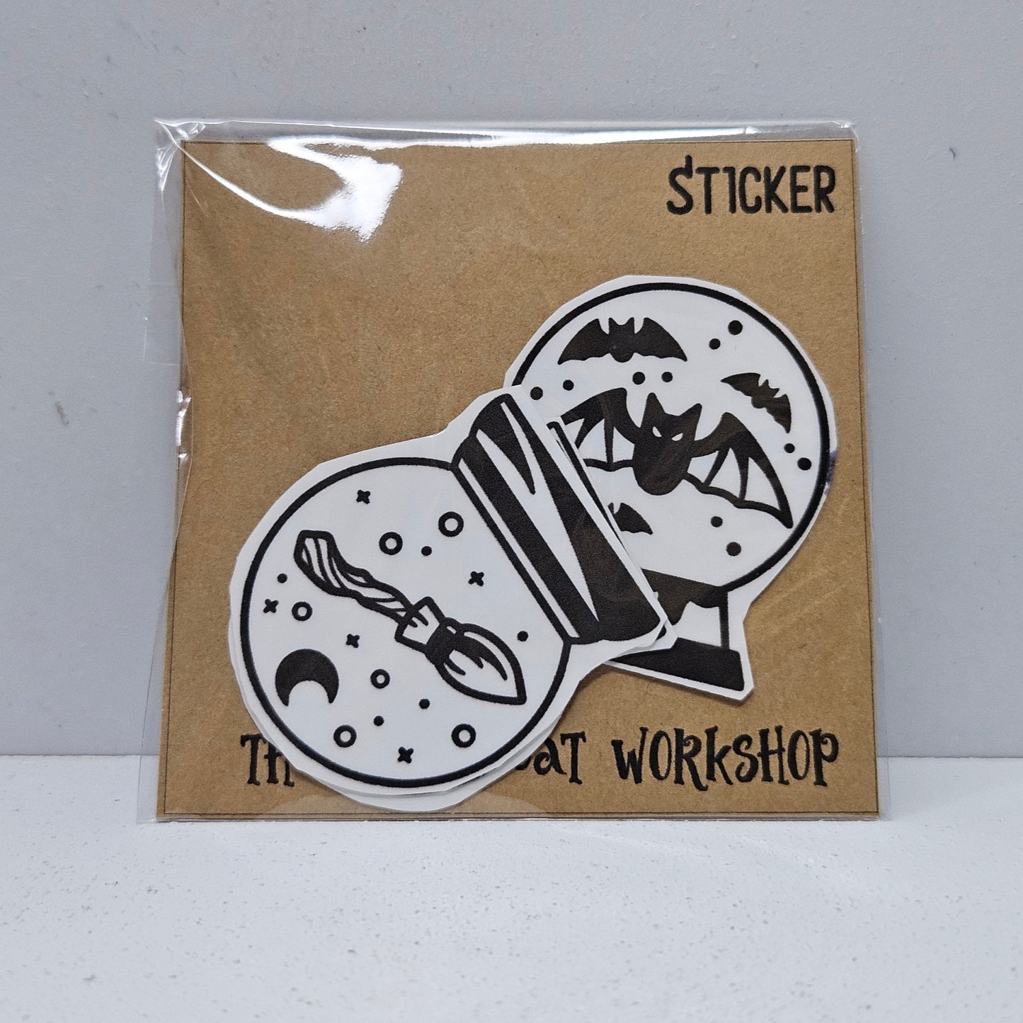 Halloween Crystal Ball Vinyl Sticker