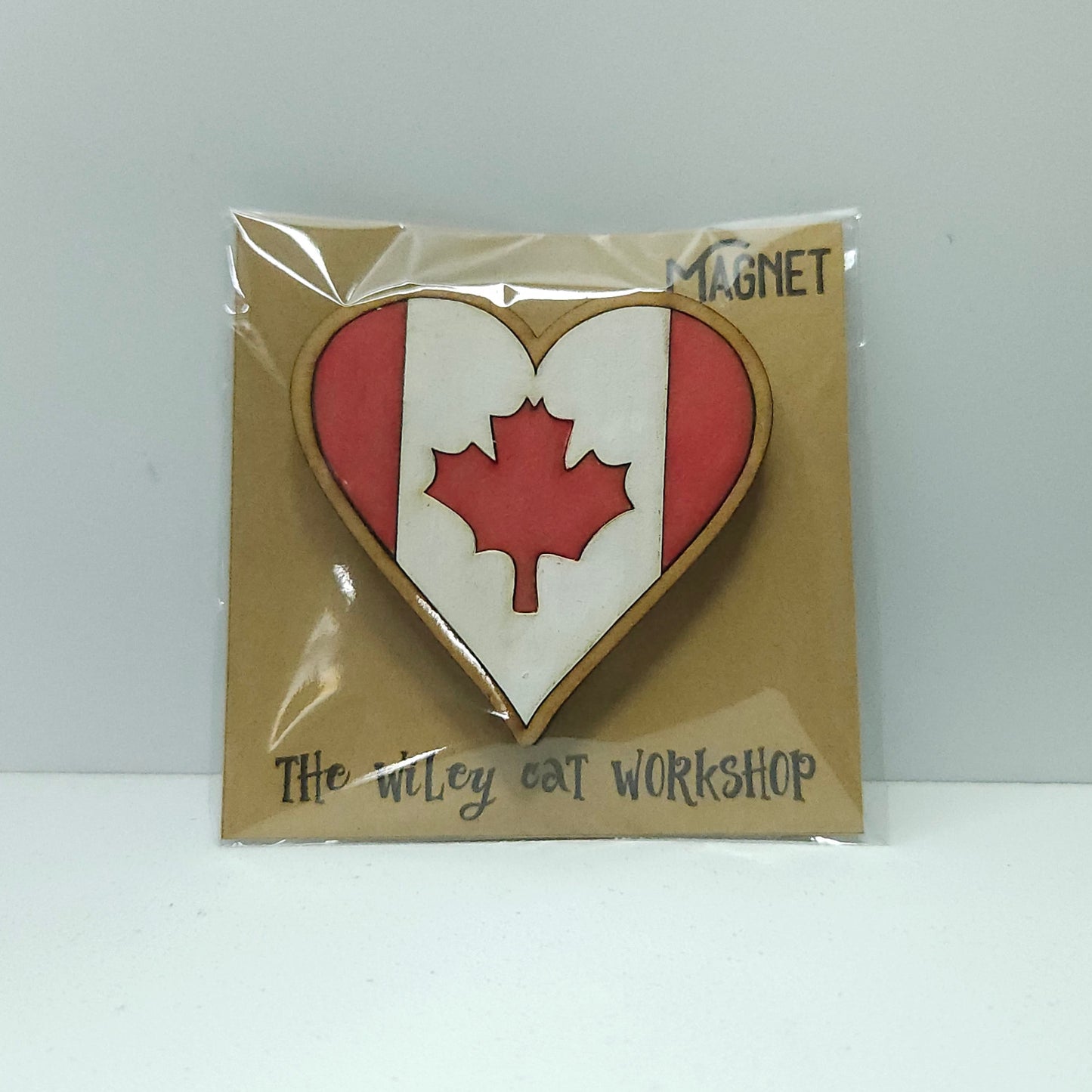 Canada Heart Magnet