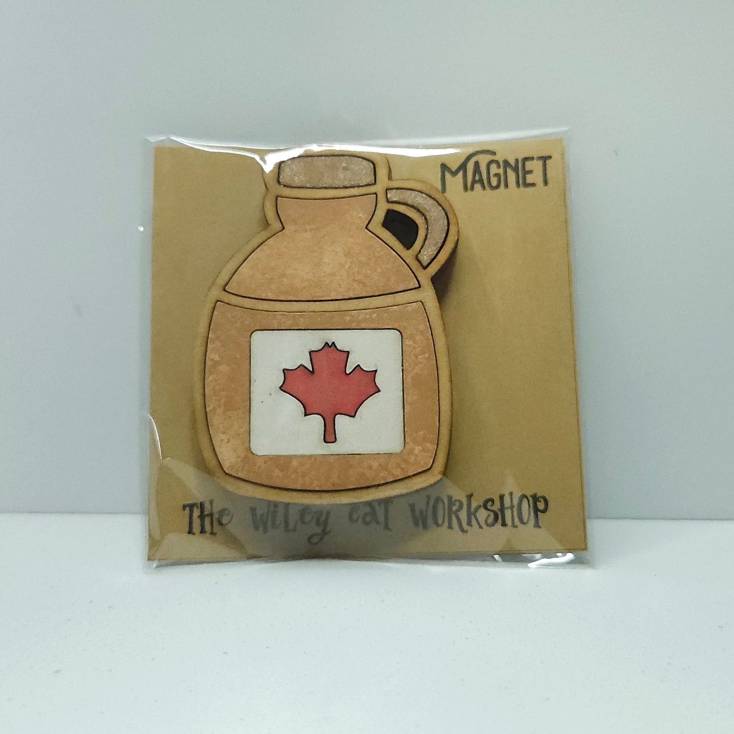Maple Syrup Bottle Magnet