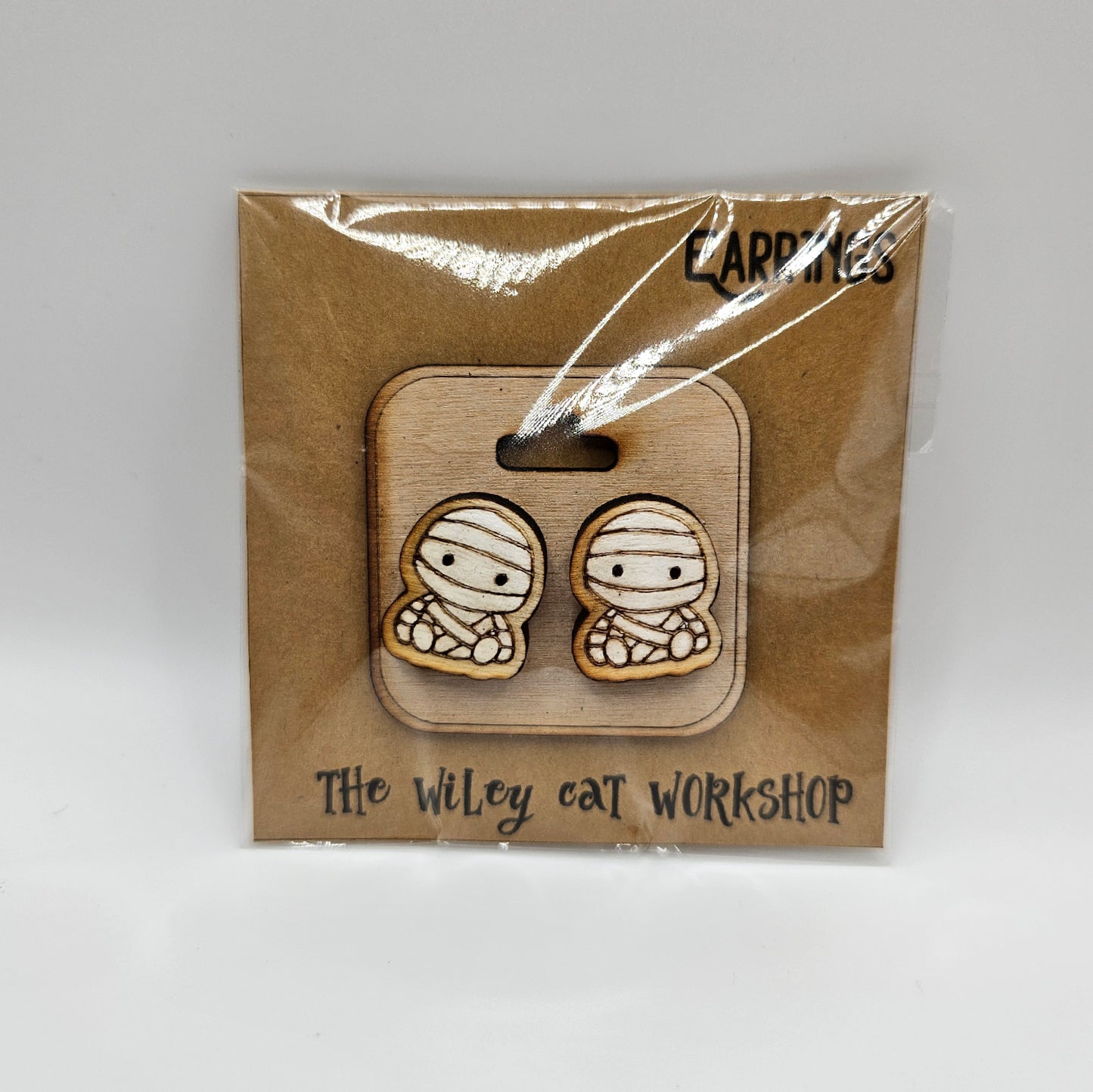 Mummy Wood Earrings