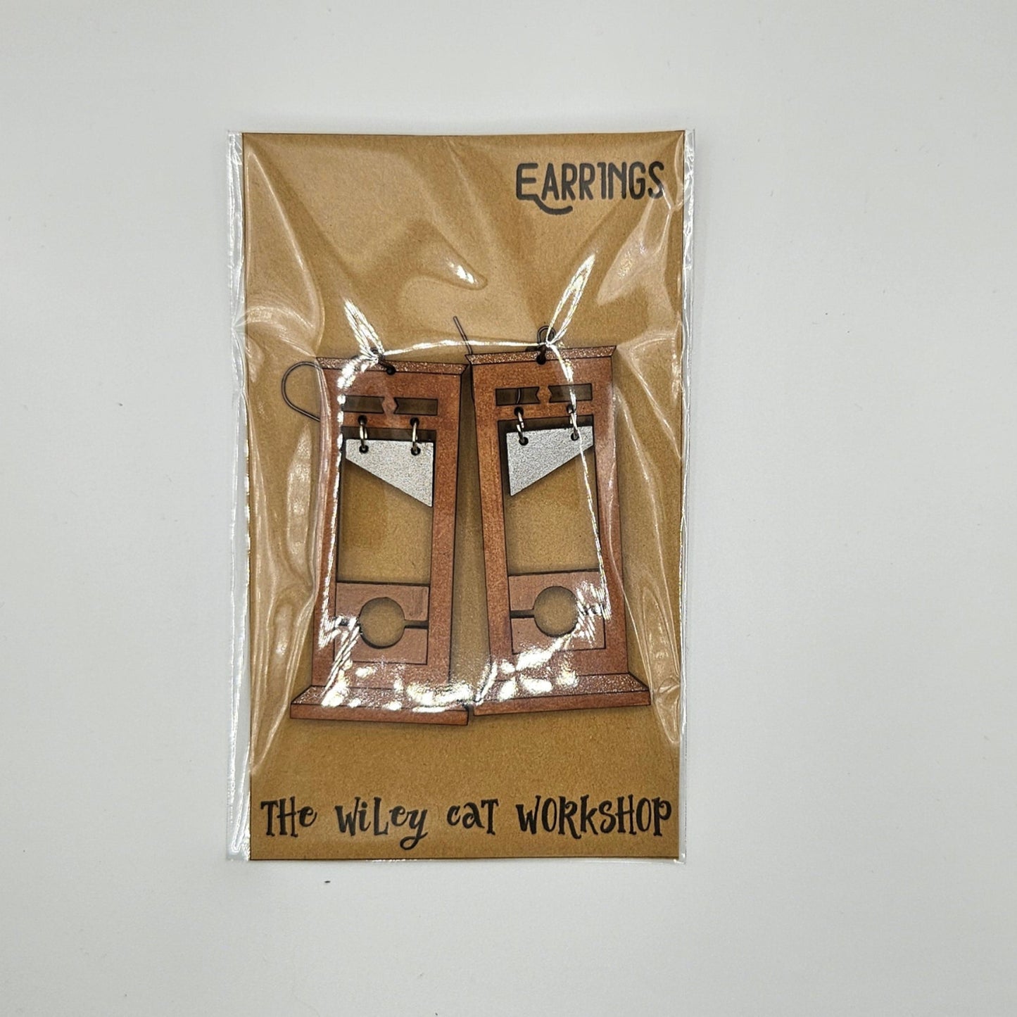 Guillotine earrings - large