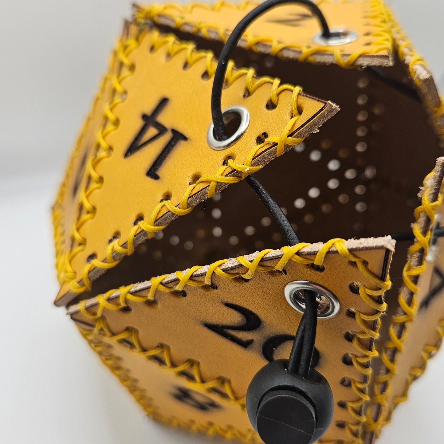 D20 Dice Bag - Yellow