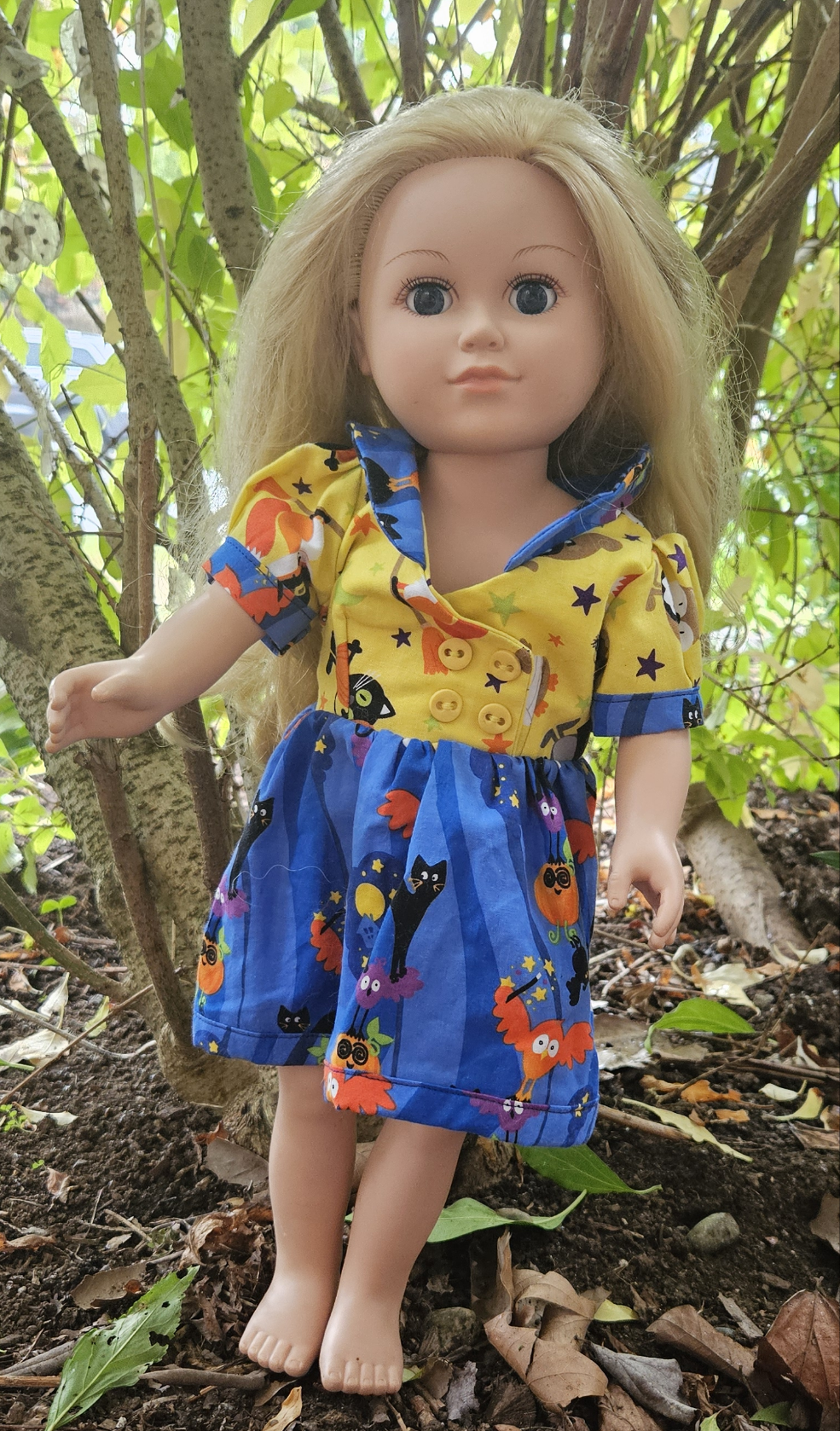 Halloween Cutie 18" Doll Dress