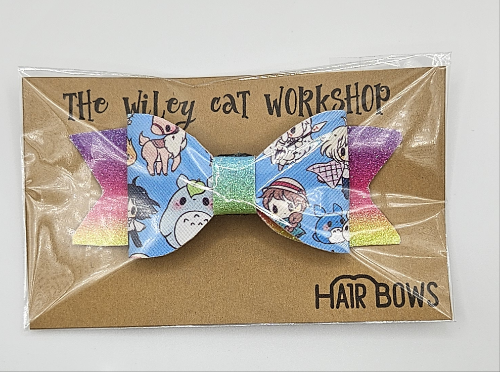 Anime rainbow bright bow