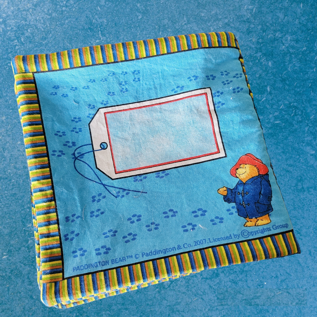 Paddington Fabric Book – Soft, Safe, and Perfect for Babies