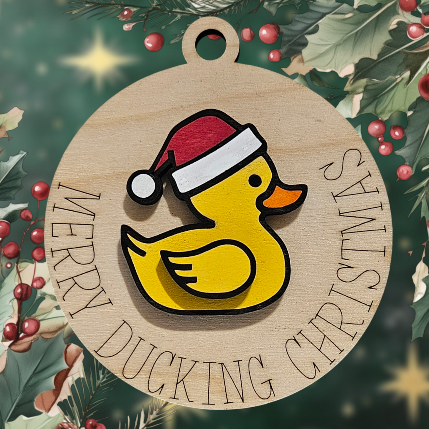 Merry Ducking Christmas - Ornamanet
