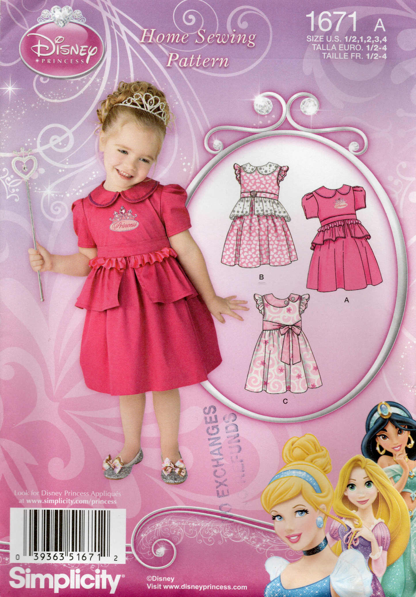 Simplicity 1671 A
