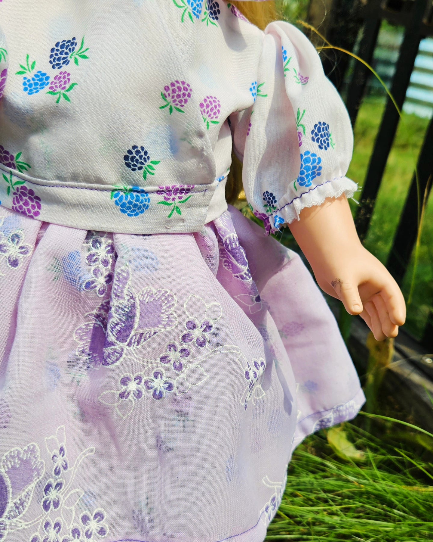 Berry Cute Tea Doll Dress