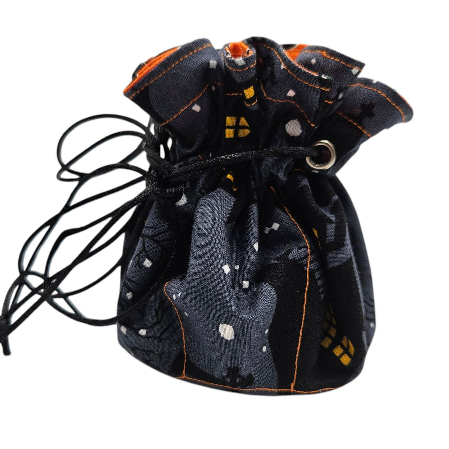 Haunted House Dice Storage Bag