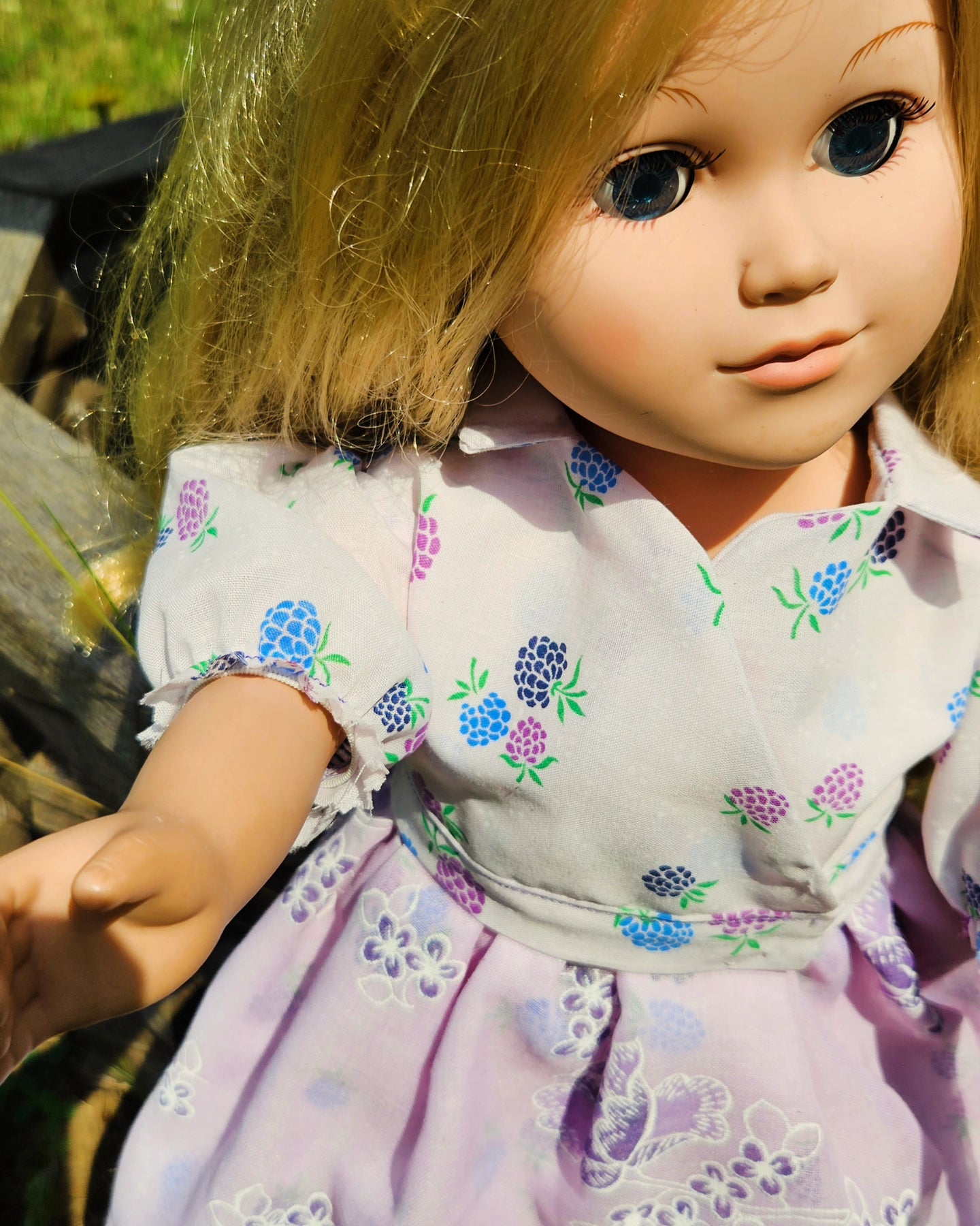 Berry Cute Tea Doll Dress