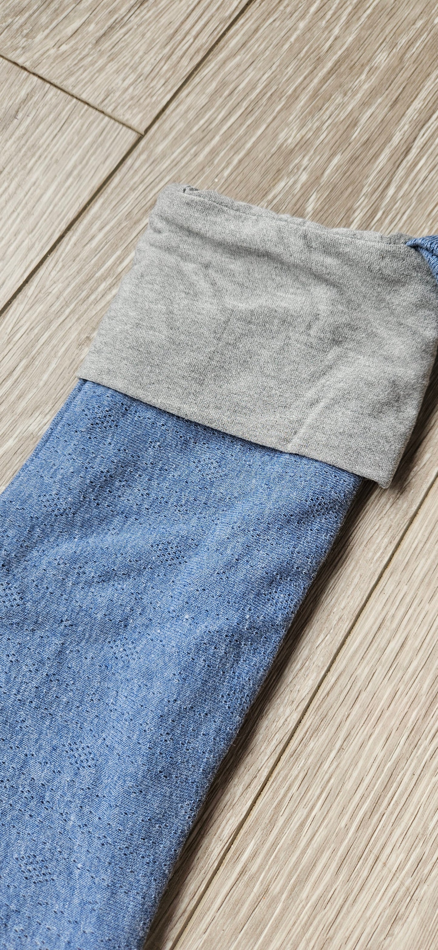 Blue Christmas Stocking