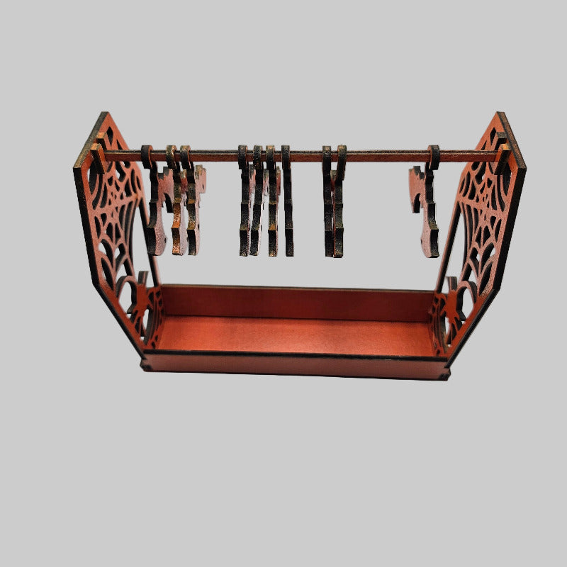 Halloween Earring Stand with Bat hangers