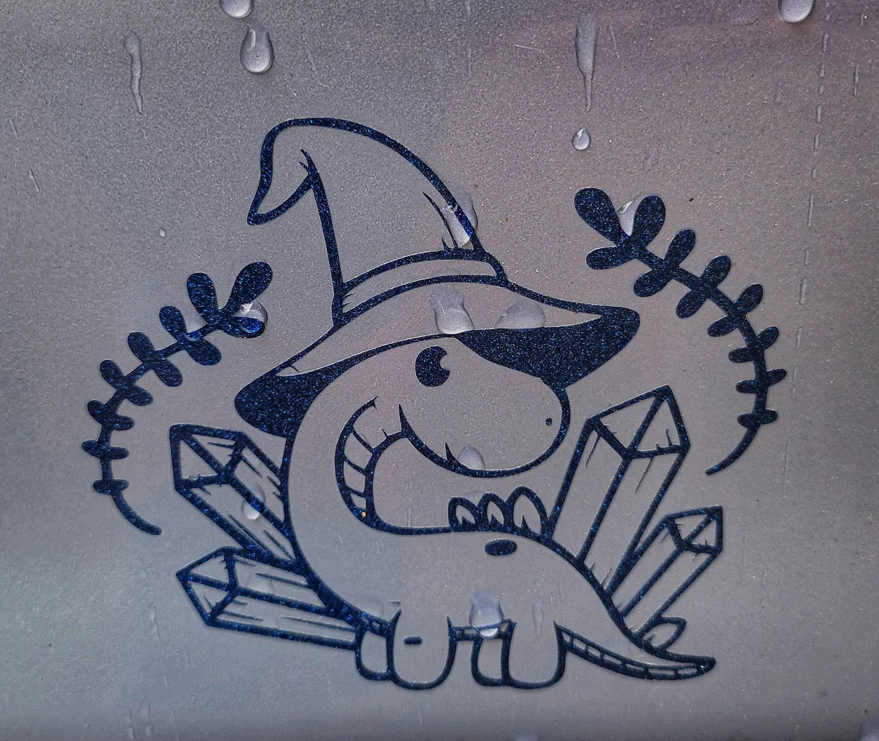 Dino Wizard Car Decal