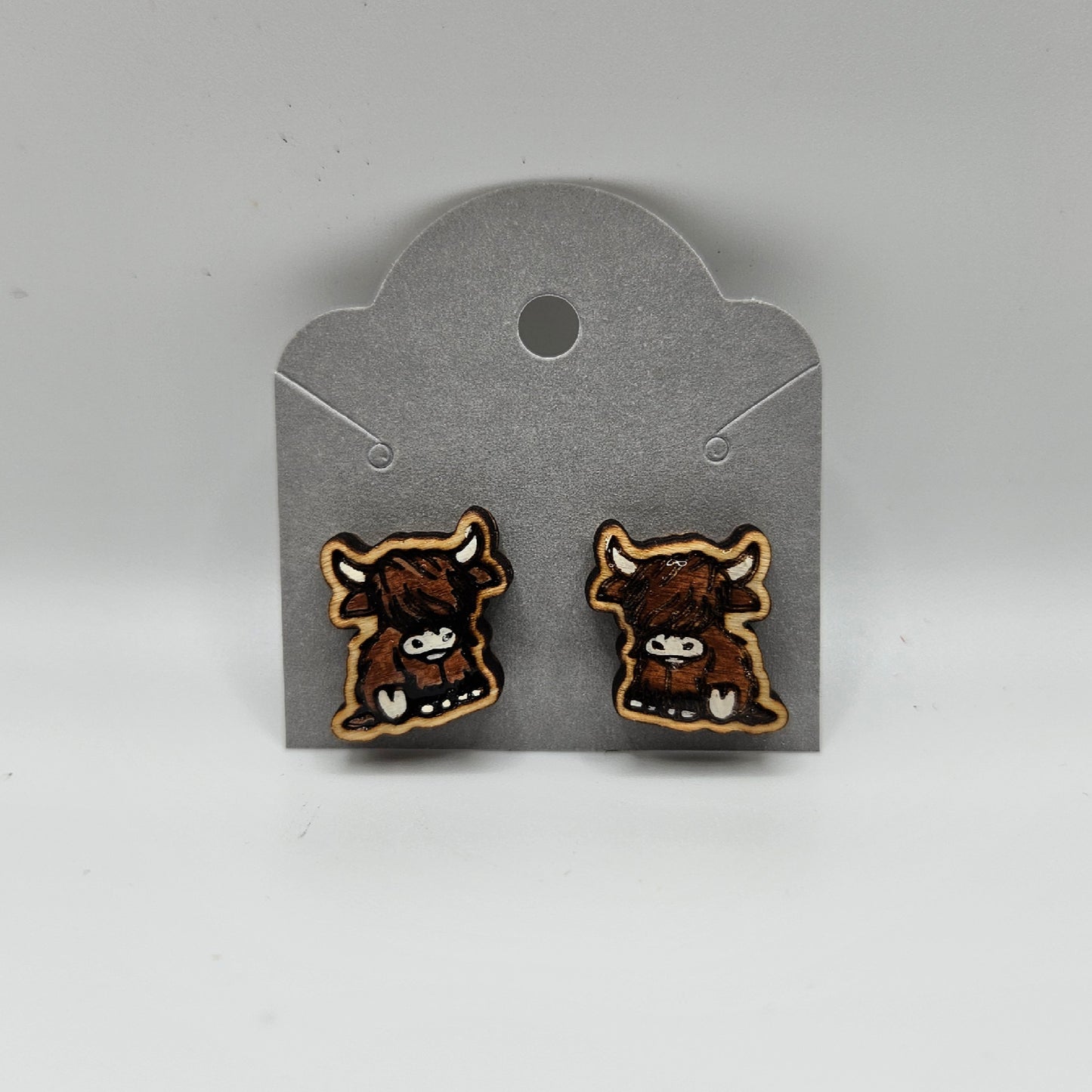 Highland Cow Earrings