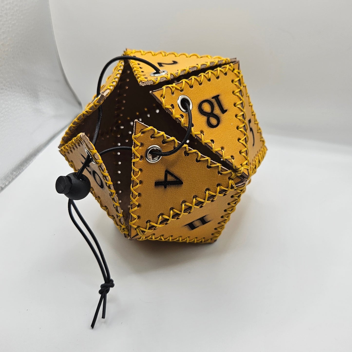 D20 Dice Bag - Yellow