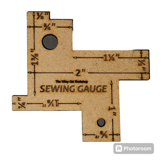 Wood Sewing Gauge