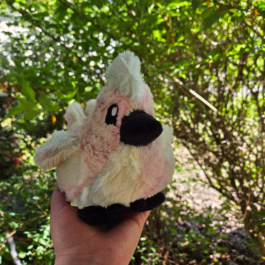 Rainbow the Video game inspired Chicken Plush