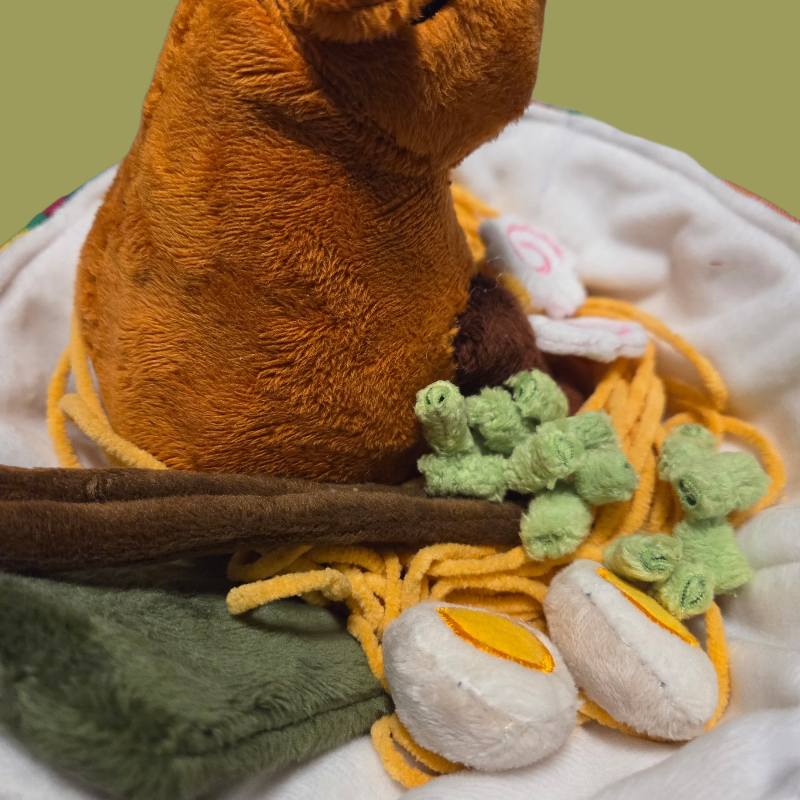 Capybara Ramen Bowl Plushie