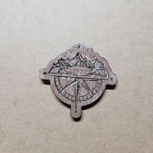 Camping Compass - Pin