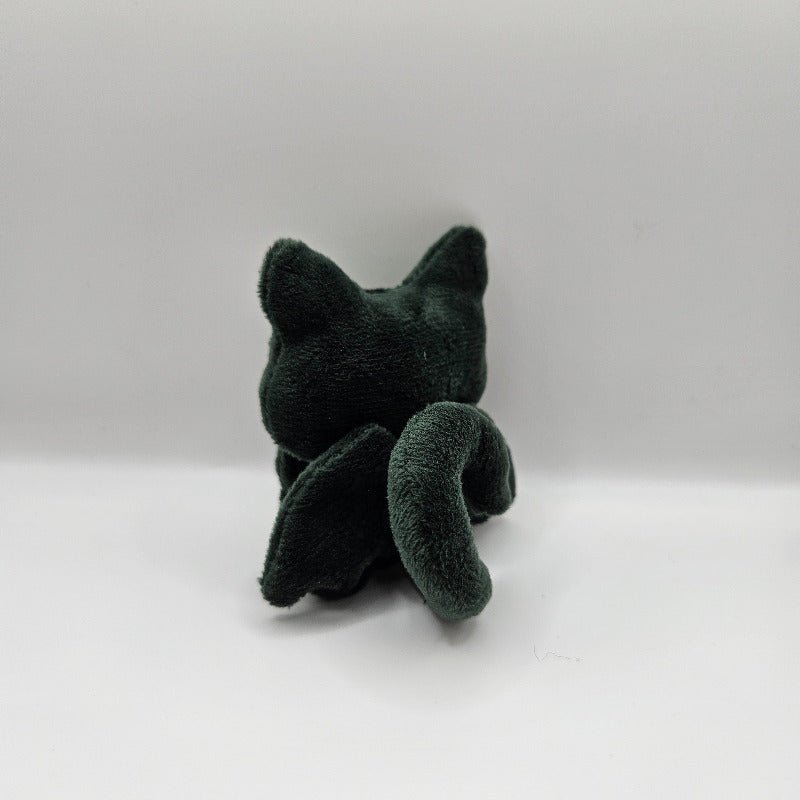 Dark Green Cathulhu Cat  - Pocket pet