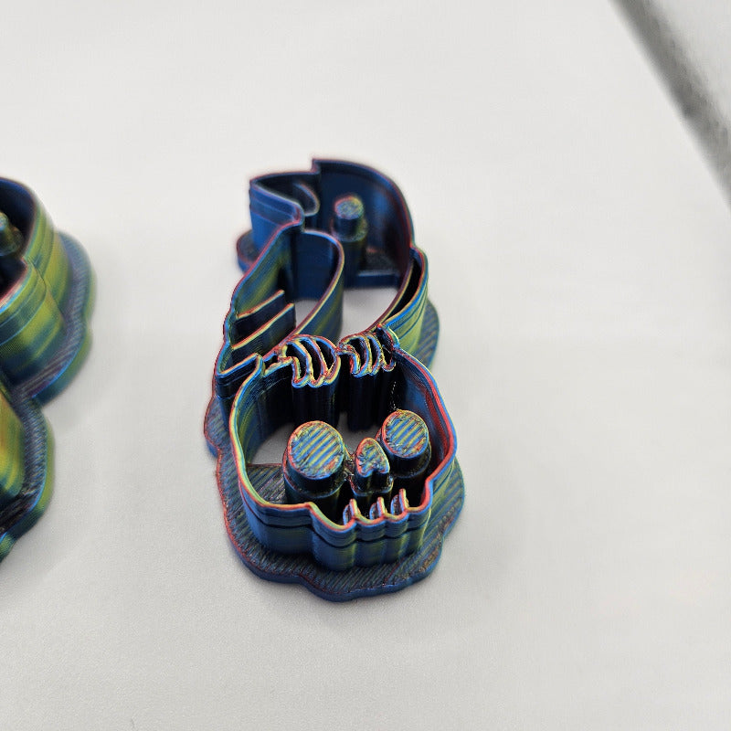 Crow and Skull Clay Cutter