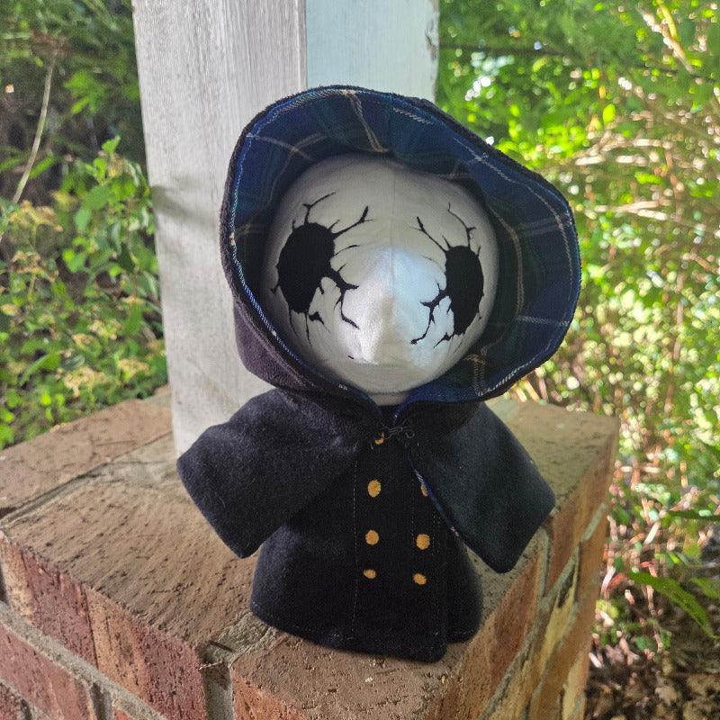 Cracked Mask Plague Doctor Plushie