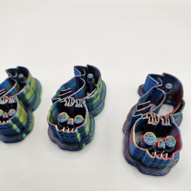 Crow and Skull Clay Cutter